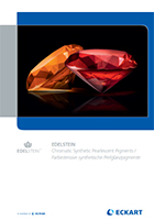 بروشور EDELSTEIN - Chromatic Synthetic Pearlescent Pigments EDELSTEIN - Chromatic Synthetic Pearlescent Pigments